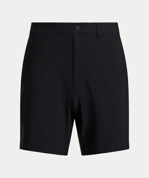 POLO GOLF / RLX / ポロ ゴルフ / RLX ショート・ハーフ・半端丈パンツ | （RLX）8インチ テーラード フィット ストレッチ ニット ショートパンツ（001ブラック）
