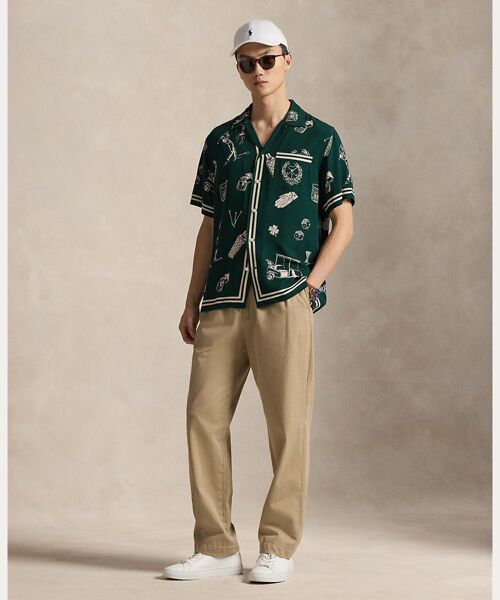 POLO GOLF / RLX / ポロ ゴルフ / RLX シャツ・ブラウス | （RLX）クラシック フィット ゴルフプリント キャンプ シャツ | 詳細2