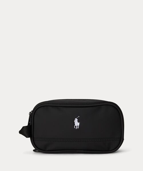 POLO GOLF / RLX / ポロ ゴルフ / RLX スポーツグッズ | （RLX）エンブロイダリーロゴ スモール ゴルフ ポーチ（001ブラック）