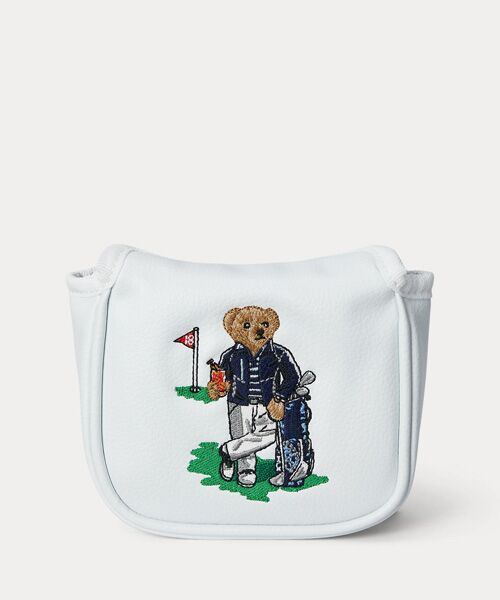 POLO GOLF / RLX / ポロ ゴルフ / RLX スポーツグッズ | （RLX）Polo ベア ゴルフ マレット パター カバー（100ホワイト）
