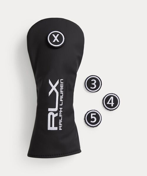 POLO GOLF / RLX / ポロ ゴルフ / RLX スポーツグッズ | （RLX）エンブロイダリーロゴ ゴルフ フェアウェイ ヘッドカバー（001ブラック）