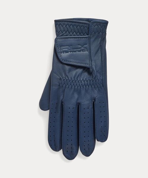 POLO GOLF / RLX / ポロ ゴルフ / RLX スポーツグッズ | （RLX）レディース レザー ゴルフ グローブ - レフト ハンド（410ネイビー）