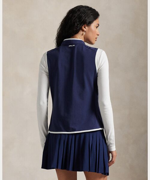 POLO GOLF / RLX / ポロ ゴルフ / RLX ベスト | （RLX）フレンチ テリー フルジップ ベスト | 詳細3
