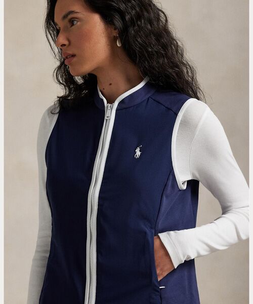 POLO GOLF / RLX / ポロ ゴルフ / RLX ベスト | （RLX）フレンチ テリー フルジップ ベスト | 詳細4