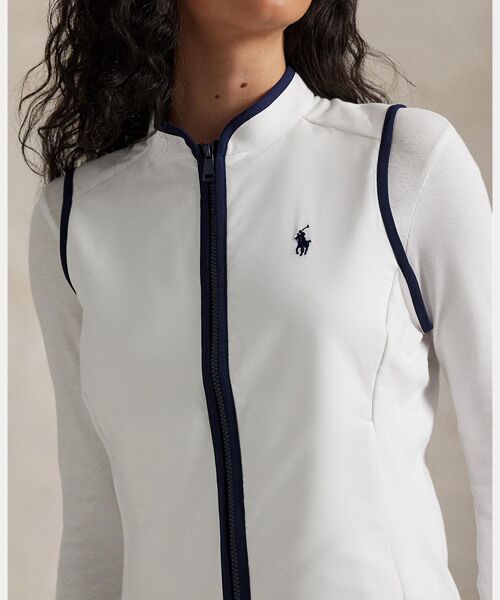 POLO GOLF / RLX / ポロ ゴルフ / RLX ベスト | （RLX）フレンチ テリー フルジップ ベスト | 詳細4