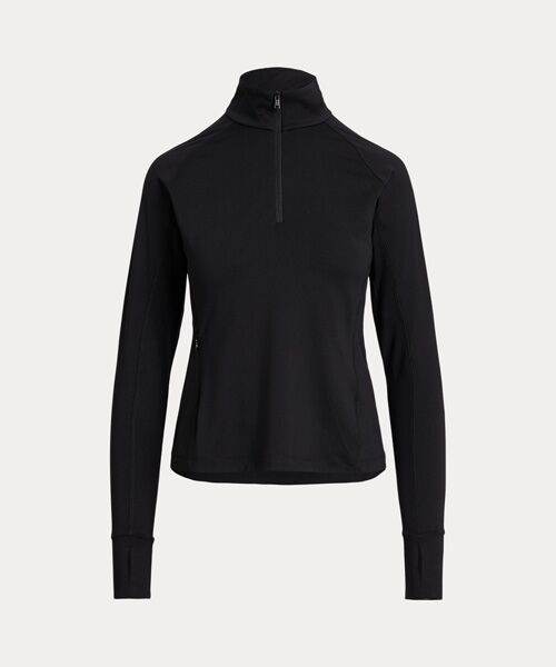 POLO GOLF / RLX / ポロ ゴルフ / RLX その他トップス | （RLX）ストレッチ ジャージー クォータージップ（001ブラック）