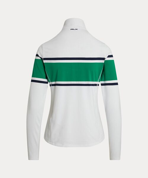 POLO GOLF / RLX / ポロ ゴルフ / RLX その他トップス | （RLX）ストライプド ストレッチジャージー クォータージップ | 詳細1