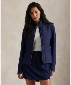 POLO GOLF / RLX / ポロ ゴルフ / RLX その他アウター | （RLX）ハイブリッド フレンチ テリーキルテッド ジップ ジャケット