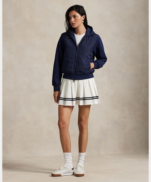 POLO GOLF / RLX / ポロ ゴルフ / RLX パーカー | （RLX）ハイブリッド フリースキルテッド フルジップ フーディ | 詳細2