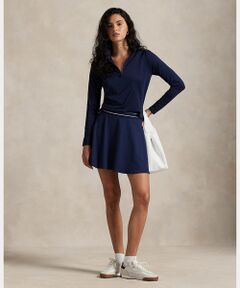 POLO GOLF / RLX / ポロ ゴルフ / RLX ミニ・ひざ丈スカート | （RLX）ケーブルモチーフ Aライン スコート