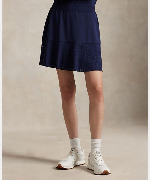 POLO GOLF / RLX / ポロ ゴルフ / RLX ミニ・ひざ丈スカート | （RLX）アイレット インターロック ロング スコート | 詳細2