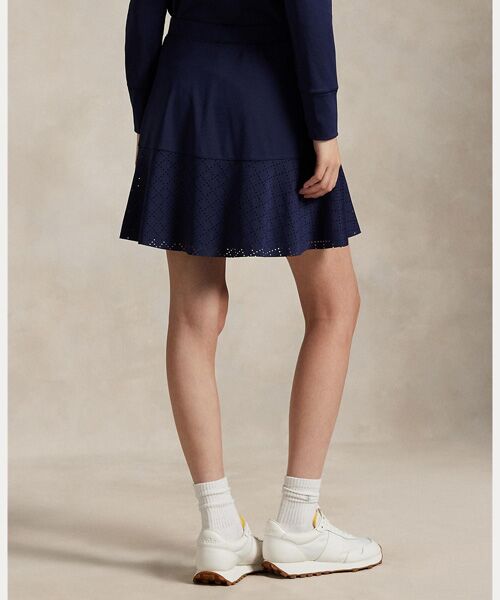 POLO GOLF / RLX / ポロ ゴルフ / RLX ミニ・ひざ丈スカート | （RLX）アイレット インターロック ロング スコート | 詳細3