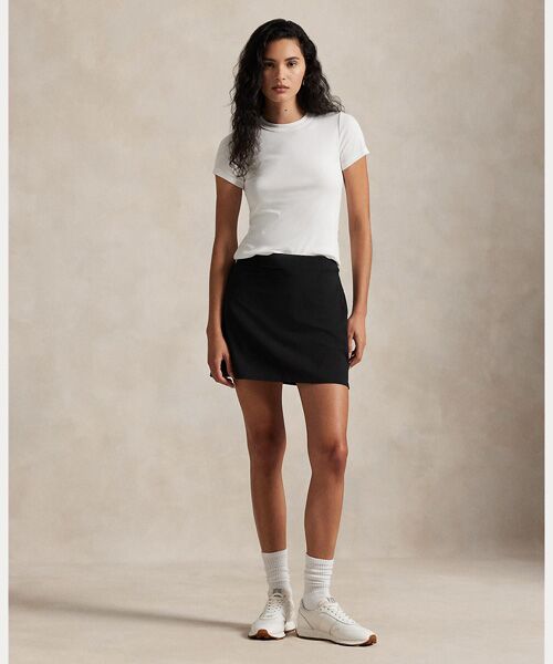 POLO GOLF / RLX / ポロ ゴルフ / RLX ミニ・ひざ丈スカート | （RLX）17" パフォーマンス スコート（001ブラック）