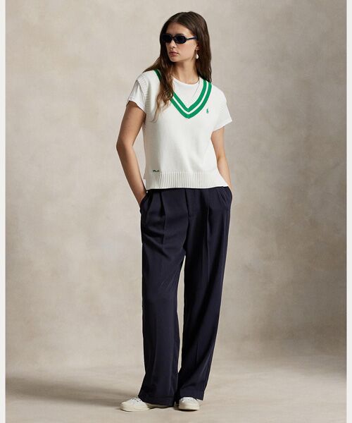 POLO GOLF / RLX / ポロ ゴルフ / RLX ベスト | （RLX）コットンブレンド クリケット セーター ベスト | 詳細2