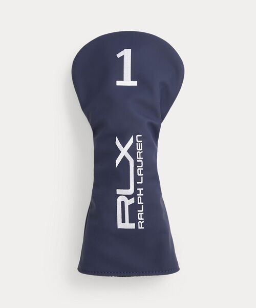 POLO GOLF / RLX / ポロ ゴルフ / RLX スポーツグッズ | （RLX）エンブロイダリー ロゴ ゴルフ ドライバー ヘッドカバー（410ネイビー）