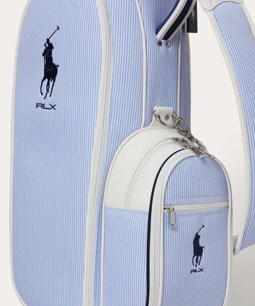 POLO GOLF / RLX / ポロ ゴルフ / RLX スポーツグッズ | （RLX）Big Pony ストライプド ゴルフ バッグ | 詳細5
