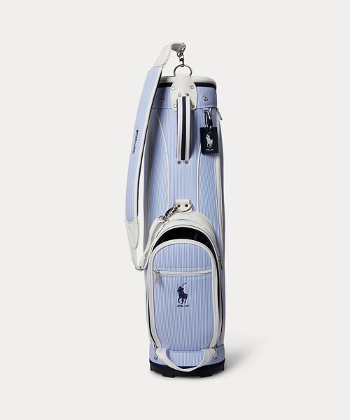 POLO GOLF / RLX / ポロ ゴルフ / RLX スポーツグッズ | （RLX）Big Pony ストライプド ゴルフ バッグ | 詳細1