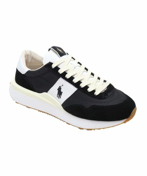 POLO RALPH LAUREN SHOES / ポロラルフローレンシューズ スニーカー | ポロ ラルフローレン P16T TRAIN 89 トレイン89 ブラック スニーカー(ブラック)