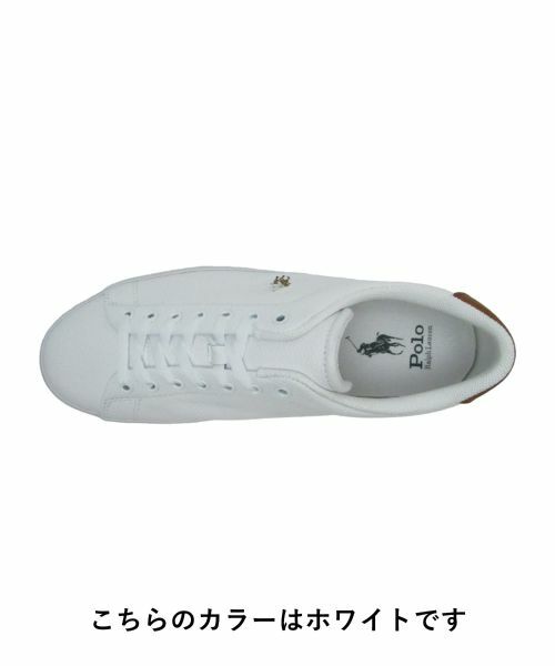 POLO RALPH LAUREN SHOES / ポロラルフローレンシューズ スニーカー | ポロ ラルフローレン P17T LONGWOOD ロングウッド ブラック スニーカー | 詳細1