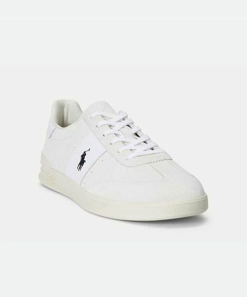 POLO RALPH LAUREN SHOES / ポロラルフローレンシューズ スニーカー | ポロ ラルフローレン P49V ヘリテージ エラ ベージュヌバック スニーカー | 詳細1