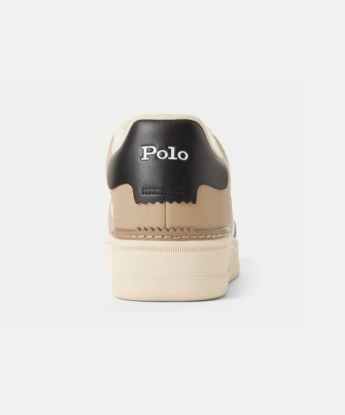 POLO RALPH LAUREN SHOES / ポロラルフローレンシューズ スニーカー | ポロ ラルフローレン P59T マスターズコート カーキ スニーカー | 詳細3