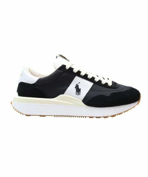 POLO RALPH LAUREN SHOES / ポロラルフローレンシューズ スニーカー | ポロ ラルフローレン RA16 TRAIN 89 トレイン89 ブラック スニーカー | 詳細2