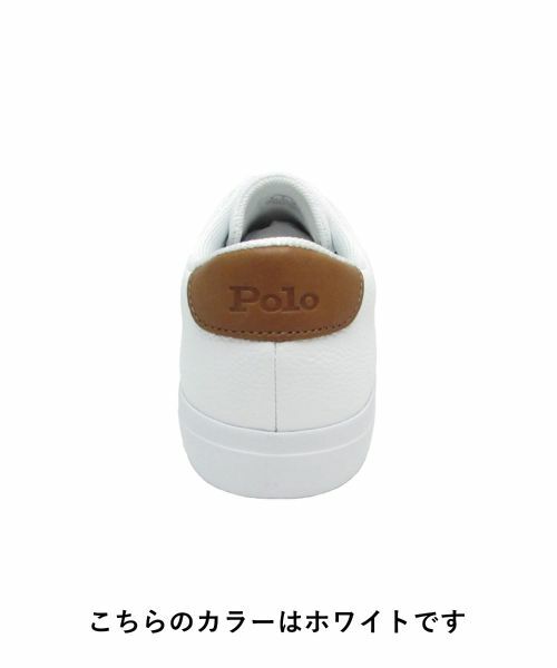 POLO RALPH LAUREN SHOES / ポロラルフローレンシューズ スニーカー | ポロ ラルフローレン RA17 LONGWOOD ロングウッド ブラック スニーカー | 詳細3