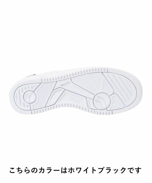 POLO RALPH LAUREN SHOES / ポロラルフローレンシューズ スニーカー | ポロ ラルフローレン RA59 MASTERS COURT ホワイト スニーカー | 詳細4