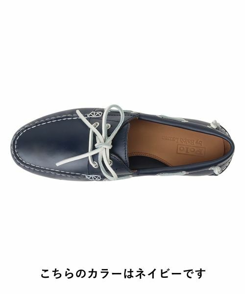POLO RALPH LAUREN SHOES / ポロラルフローレンシューズ ビジネス・ドレスシューズ | ポロ ラルフローレン RB06 MERTON BOAT ダークブラウン カジュアルシューズ | 詳細1