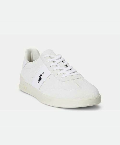 POLO RALPH LAUREN SHOES / ポロラルフローレンシューズ スニーカー | ポロ ラルフローレン RE49 ヘリテージ エラ ベージュヌバック スニーカー | 詳細1