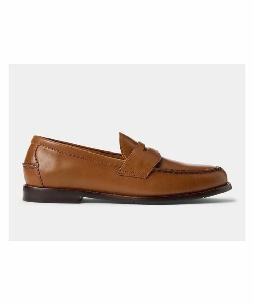 POLO RALPH LAUREN RE50 ALSTON PENNY タン カジュアルシューズ