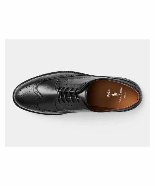 POLO RALPH LAUREN SHOES / ポロラルフローレンシューズ ビジネス・ドレスシューズ | ポロ ラルフローレン RE51 ASHER WGTIP ブラック カジュアルシューズ | 詳細1