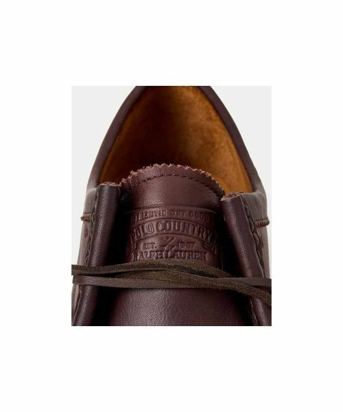 POLO RALPH LAUREN SHOES / ポロラルフローレンシューズ ビジネス・ドレスシューズ | ポロ ラルフローレン RE52 APRON CLASSC ダークブラウン カジュアルシューズ | 詳細4