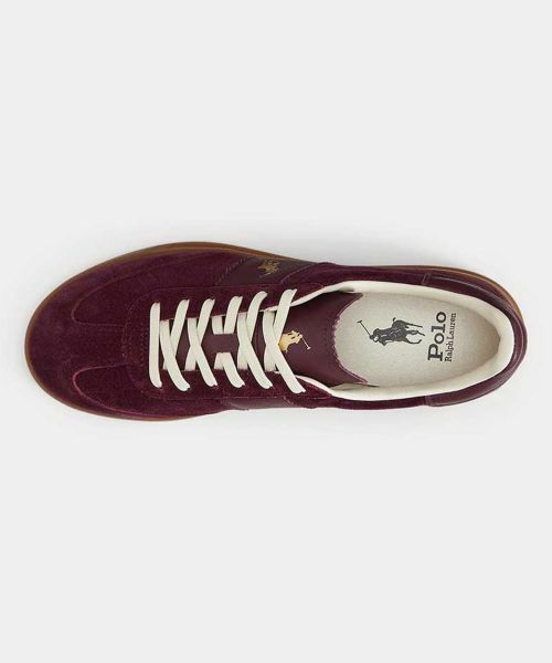 POLO RALPH LAUREN SHOES / ポロラルフローレンシューズ スニーカー | ポロ ラルフローレン P49V HRT AERA PP ワイン スニーカー | 詳細2