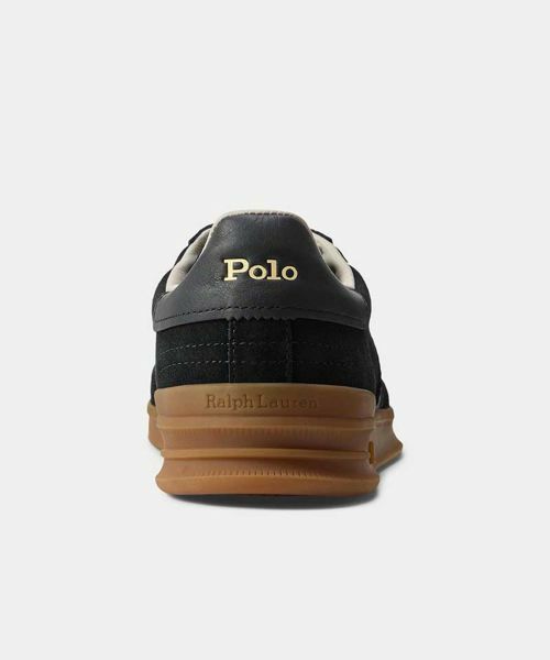 POLO RALPH LAUREN SHOES / ポロラルフローレンシューズ スニーカー | ポロ ラルフローレン P49V HRT AERA PP ブラック スニーカー | 詳細3
