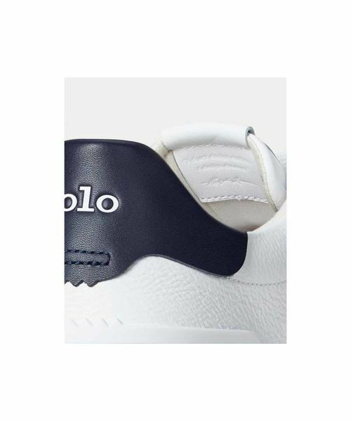 POLO RALPH LAUREN SHOES / ポロラルフローレンシューズ スニーカー | ポロ ラルフローレン RE63 RLITE COURT ホワイトネイビー スニーカー | 詳細4