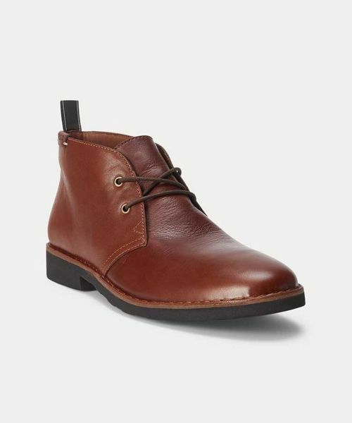 POLO RALPH LAUREN SHOES / ポロラルフローレンシューズ ブーツ（ショート丈） | ポロ ラルフローレン RE72 TALAN CHUKKA タラン チャッカー ブラウン ブーツ | 詳細1