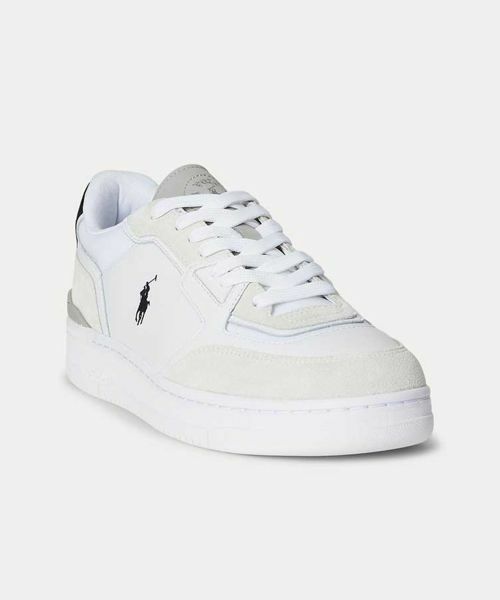 POLO RALPH LAUREN SHOES / ポロラルフローレンシューズ スニーカー | ポロ ラルフローレン P64V OPEN MASTER PP ホワイト スニーカー | 詳細1