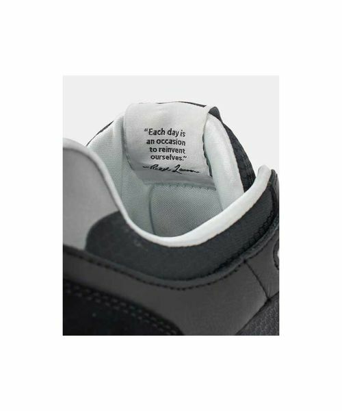 POLO RALPH LAUREN SHOES / ポロラルフローレンシューズ スニーカー | ポロ ラルフローレン P67V TRN 89 PP V2 ブラック スニーカー | 詳細4