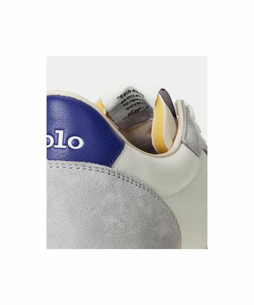 POLO RALPH LAUREN SHOES / ポロラルフローレンシューズ スニーカー | ポロ ラルフローレン P68V PRL TRAIL 125 ホワイトグレー スニーカー | 詳細4