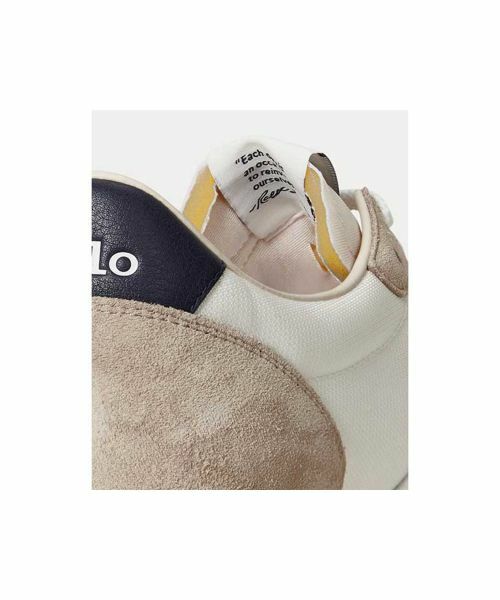 POLO RALPH LAUREN SHOES / ポロラルフローレンシューズ スニーカー | ポロ ラルフローレン P68V PRL TRAIL 125 ホワイトネイビー スニーカー | 詳細4