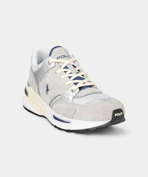 POLO RALPH LAUREN SHOES / ポロラルフローレンシューズ スニーカー | ポロ ラルフローレン P69V TRACKSTR 250 シルバー スニーカー | 詳細1