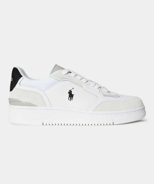POLO RALPH LAUREN SHOES/ポロラルフローレンシューズ POLO RALPH LAUREN RE64 OPEN MASTER PP オープン マスターズ PP ホワイト スニーカー ホワイト US8.5(27)