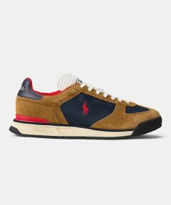 POLO RALPH LAUREN SHOES / ポロラルフローレンシューズ スニーカー | ポロ ラルフローレン RE65 VARICK PP ブラウンネイビー スニーカー