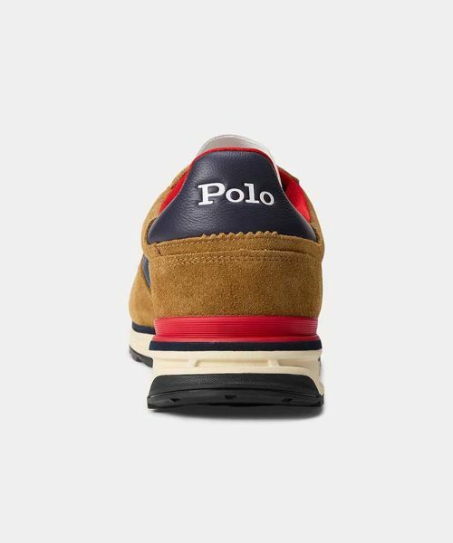 POLO RALPH LAUREN SHOES / ポロラルフローレンシューズ スニーカー | ポロ ラルフローレン RE65 VARICK PP ブラウンネイビー スニーカー | 詳細3