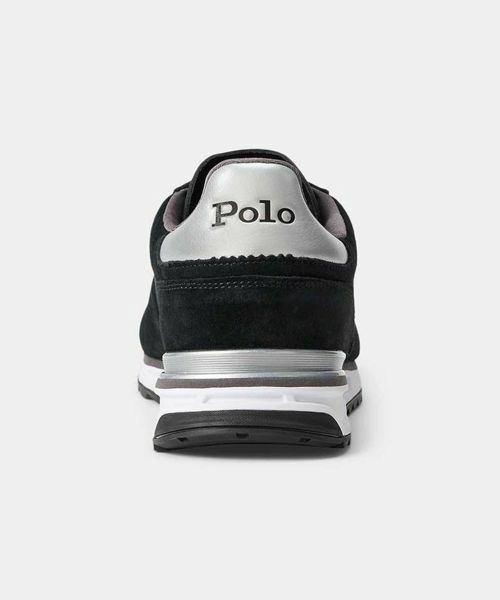 POLO RALPH LAUREN SHOES / ポロラルフローレンシューズ スニーカー | ポロ ラルフローレン RE65 VARICK PP バリック PP ブラック スニーカー | 詳細3