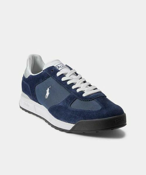 POLO RALPH LAUREN SHOES / ポロラルフローレンシューズ スニーカー | ポロ ラルフローレン RE65 VARICK PP バリック PP ネイビー スニーカー | 詳細1