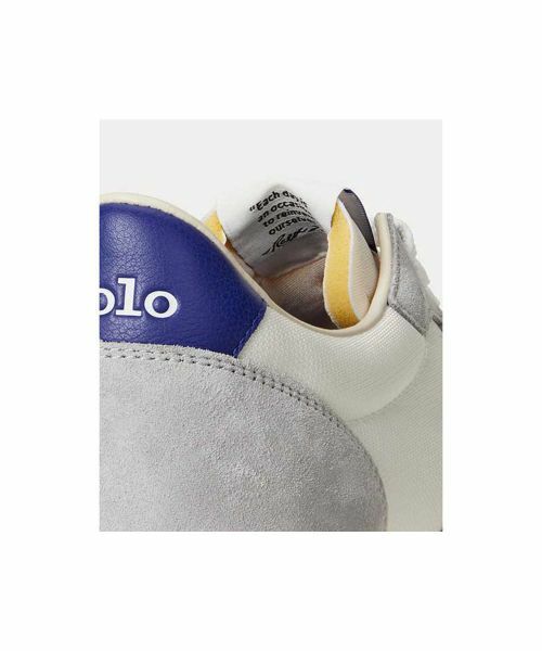 POLO RALPH LAUREN SHOES / ポロラルフローレンシューズ スニーカー | ポロ ラルフローレン RE68 PRL TRAIL 125 ホワイトグレー スニーカー | 詳細4