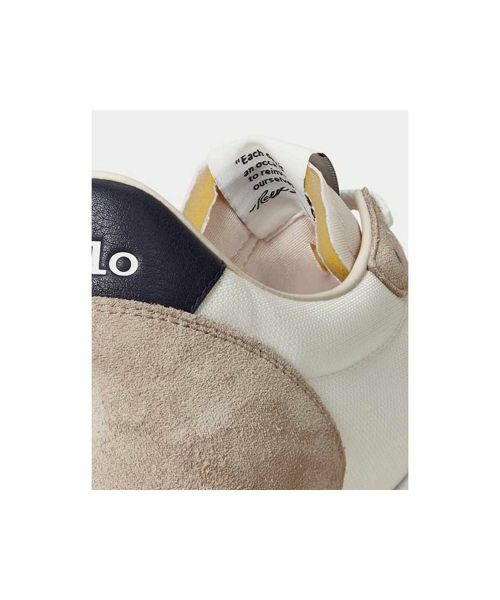 POLO RALPH LAUREN SHOES / ポロラルフローレンシューズ スニーカー | ポロ ラルフローレン RE68 PRL TRAIL 125 ホワイトネイビー スニーカー | 詳細4