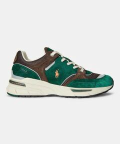 POLO RALPH LAUREN SHOES / ポロラルフローレンシューズ スニーカー | ポロ ラルフローレン RE69 TRACKSTR 250 グリーンブラウン スニーカー
